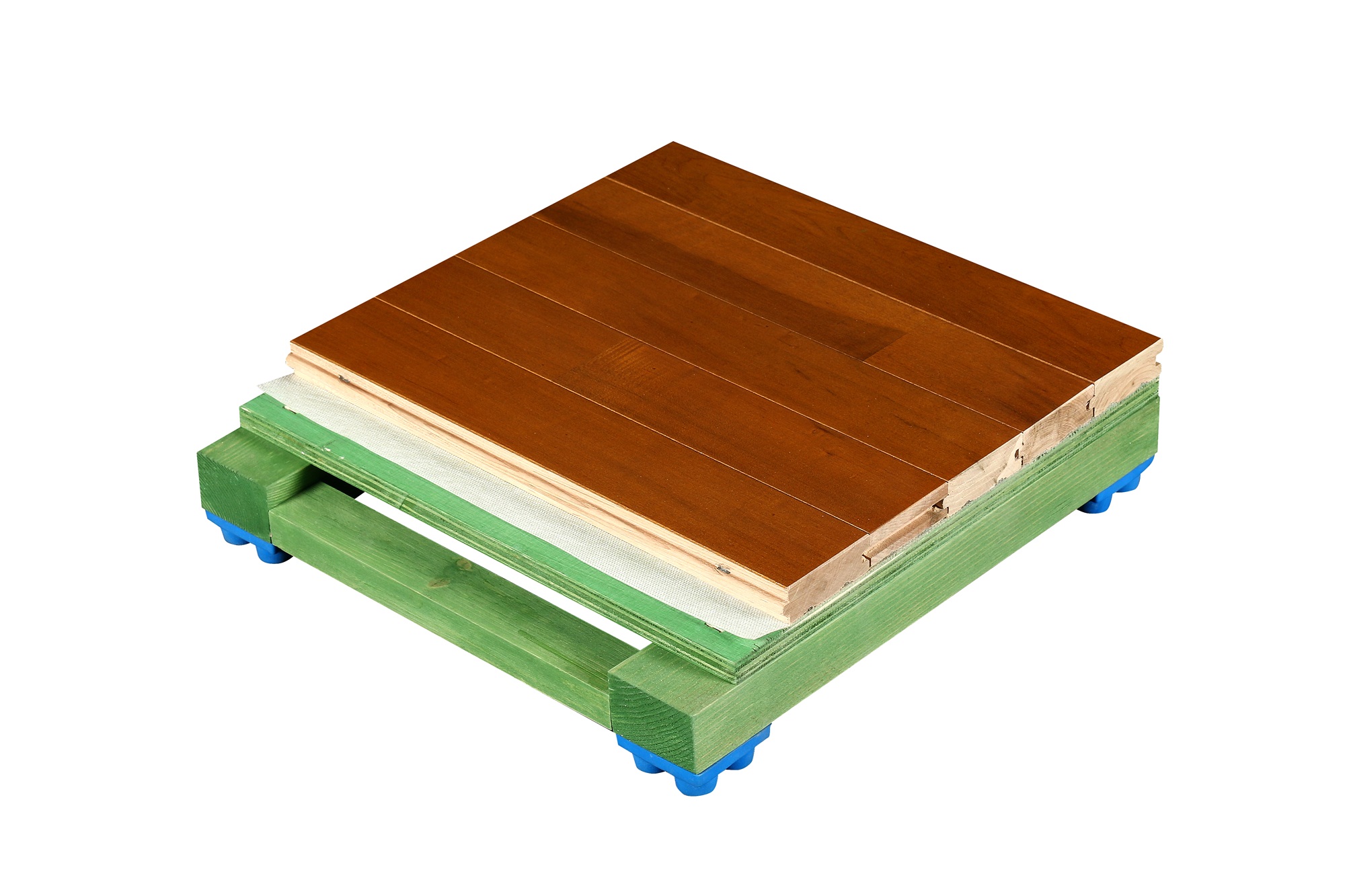 柞木运动木地板