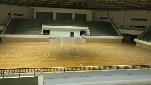 合肥幼儿师范学院篮球场木地板